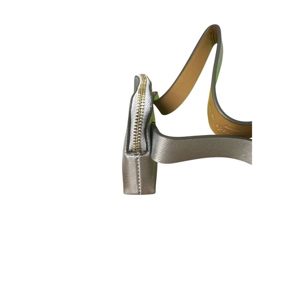 NWT Kate Spade New York Metallic Silver Belt Bag w/Adjustable Strap - Picture 5 of 8